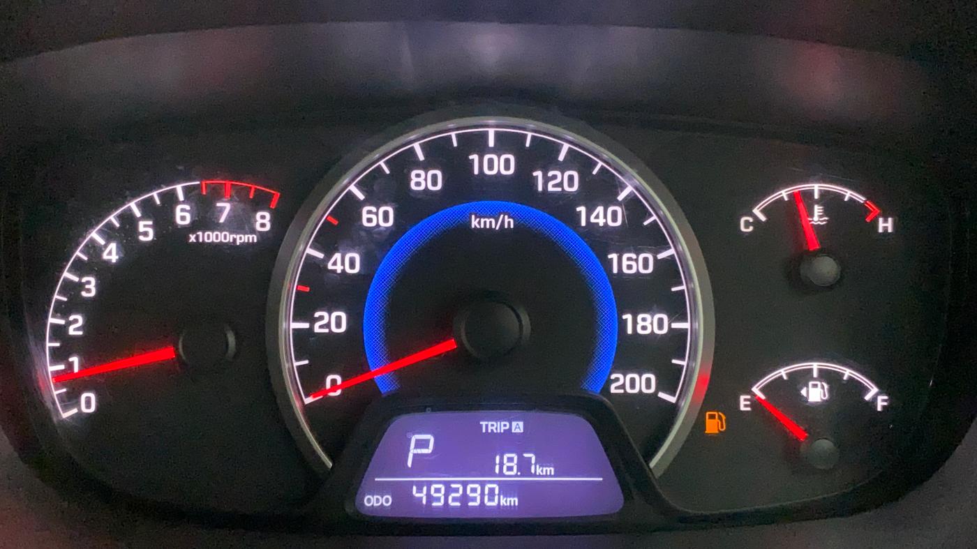 2014 Hyundai Grand i10 ASTA AT 1.2 KAPPA VTVT, Petrol, Automatic, 49,486 km, Odometer Image