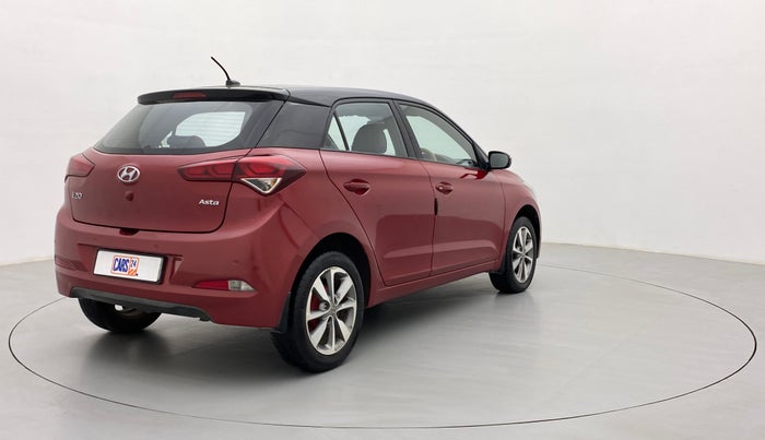 2017 Hyundai Elite i20 ASTA 1.2 DUAL TONE, Petrol, Manual, 72,793 km, Right Back Diagonal