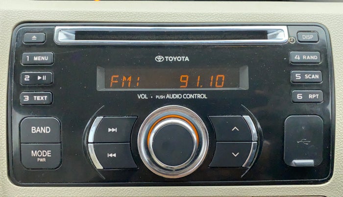 2015 Toyota Etios Liva V, Petrol, Manual, 88,435 km, Infotainment System