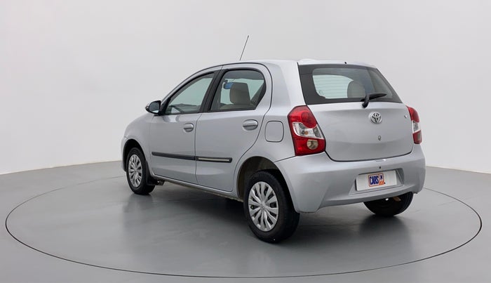 2015 Toyota Etios Liva V, Petrol, Manual, 88,435 km, Left Back Diagonal
