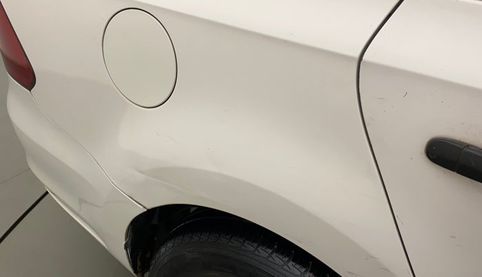2013 Skoda Rapid ACTIVE 1.6 MPI MT PLUS, Petrol, Manual, 87,448 km, Right quarter panel - Slightly dented