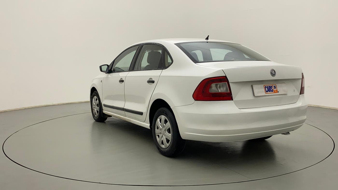 2013 Skoda Rapid ACTIVE 1.6 MPI MT PLUS, Petrol, Manual, 87,448 km, Left Back Diagonal