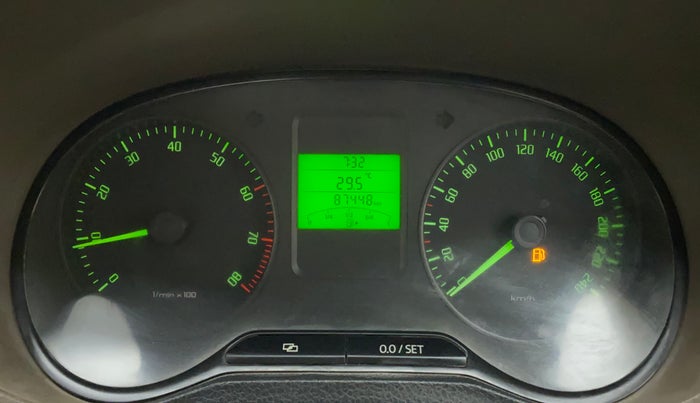 2013 Skoda Rapid ACTIVE 1.6 MPI MT PLUS, Petrol, Manual, 87,448 km, Odometer Image