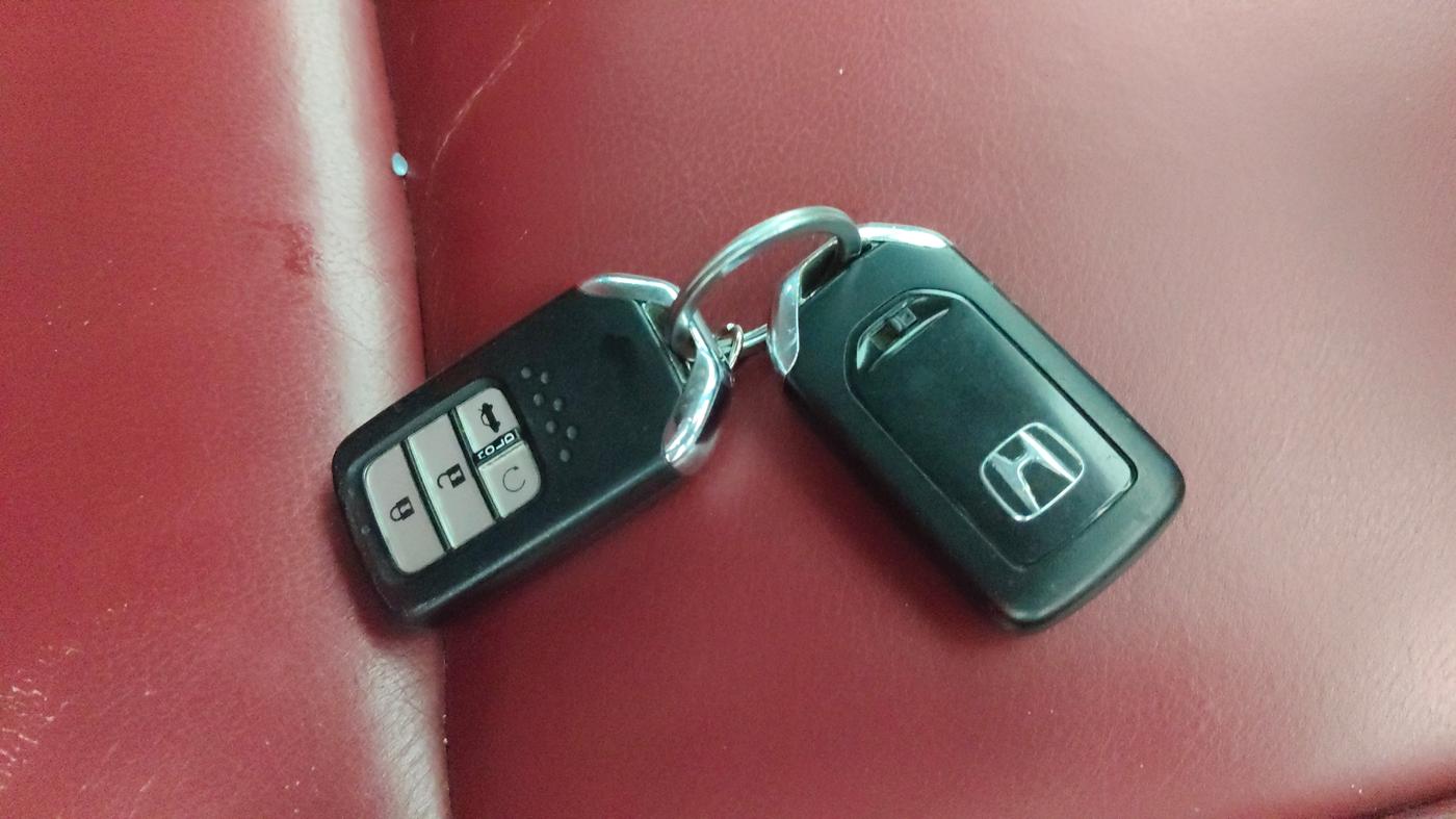 2019 Honda Civic 1.8L I-VTEC VX CVT, CNG, Automatic, 73,220 km, Key Close Up