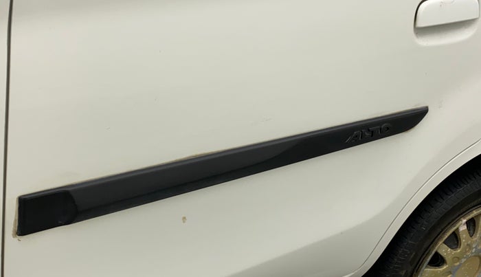 2017 Maruti Alto K10 VXI (O), Petrol, Manual, 44,384 km, Rear left door - Minor scratches