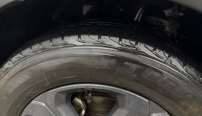 2022 Tata NEXON XZ PLUS (PREMIUM) DIESEL DARK EDITION, Diesel, Manual, 68,579 km, Left Front Tyre Tread