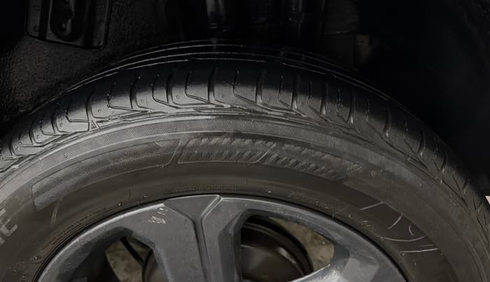 2022 Tata NEXON XZ PLUS (PREMIUM) DIESEL DARK EDITION, Diesel, Manual, 68,579 km, Left Rear Tyre Tread