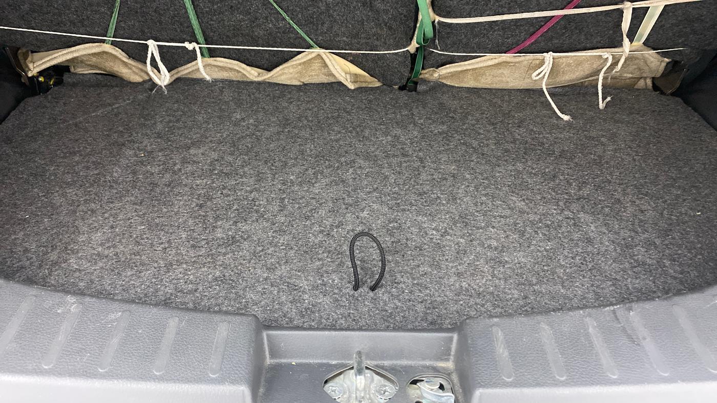 2012 Maruti Wagon R 1.0 VXI, Petrol, Manual, 29,994 km, Boot Inside