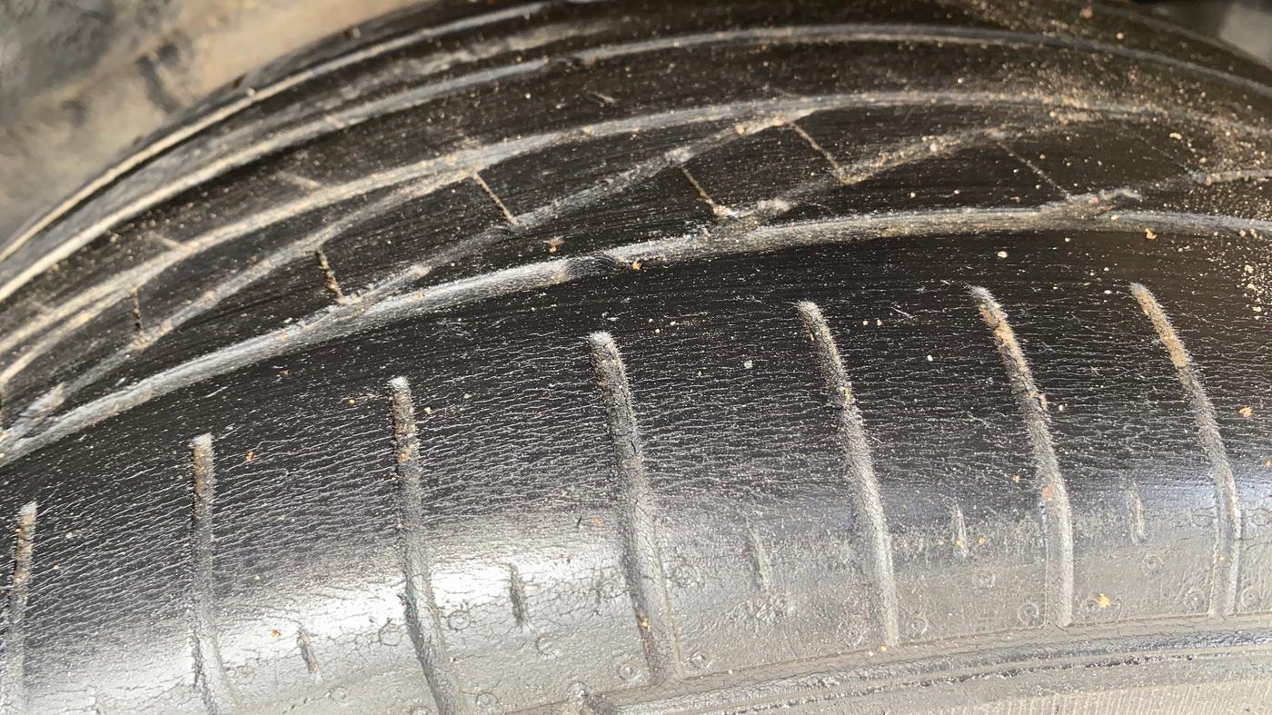 2019 Tata NEXON XZ PLUS PETROL, Petrol, Manual, 97,556 km, Left Rear Tyre Tread