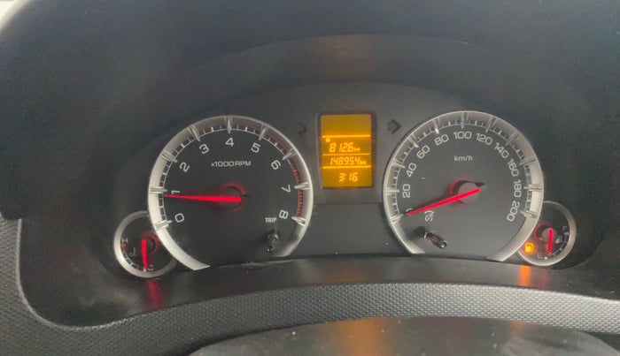 2015 Maruti Swift VXI, Petrol, Manual, 1,48,954 km, Odometer Image
