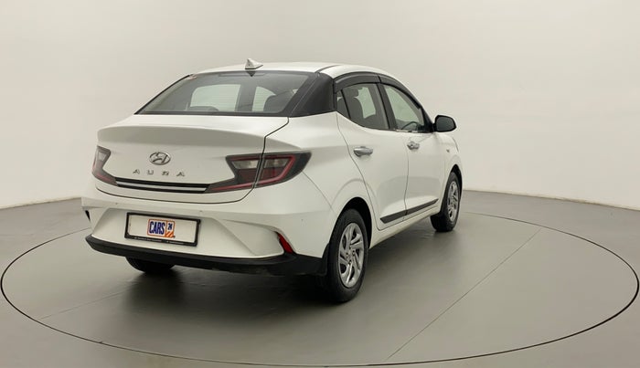 2021 Hyundai AURA S 1.2 CNG, CNG, Manual, 76,440 km, Right Back Diagonal