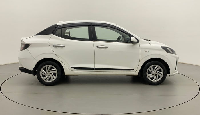 2021 Hyundai AURA S 1.2 CNG, CNG, Manual, 76,440 km, Right Side View