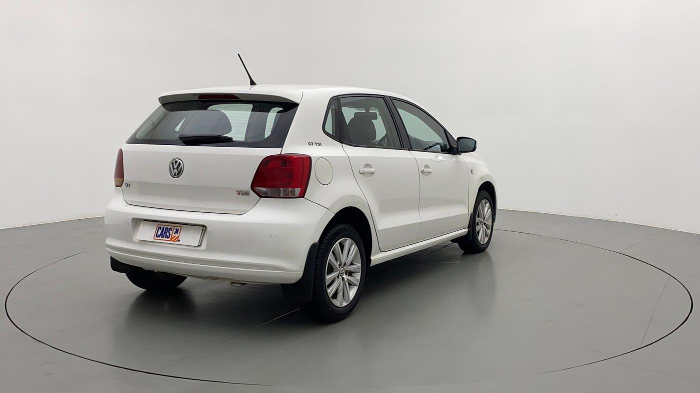 2013 Volkswagen Polo GT TSI AT, Petrol, Automatic, 62,432 km, Right Back Diagonal