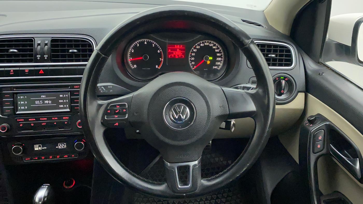 2013 Volkswagen Polo GT TSI AT, Petrol, Automatic, 62,432 km, Steering Wheel Close Up