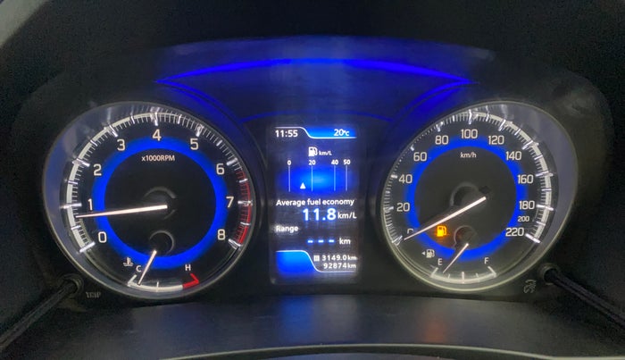 2019 Maruti Baleno ZETA PETROL 1.2, Petrol, Manual, 92,830 km, Odometer Image