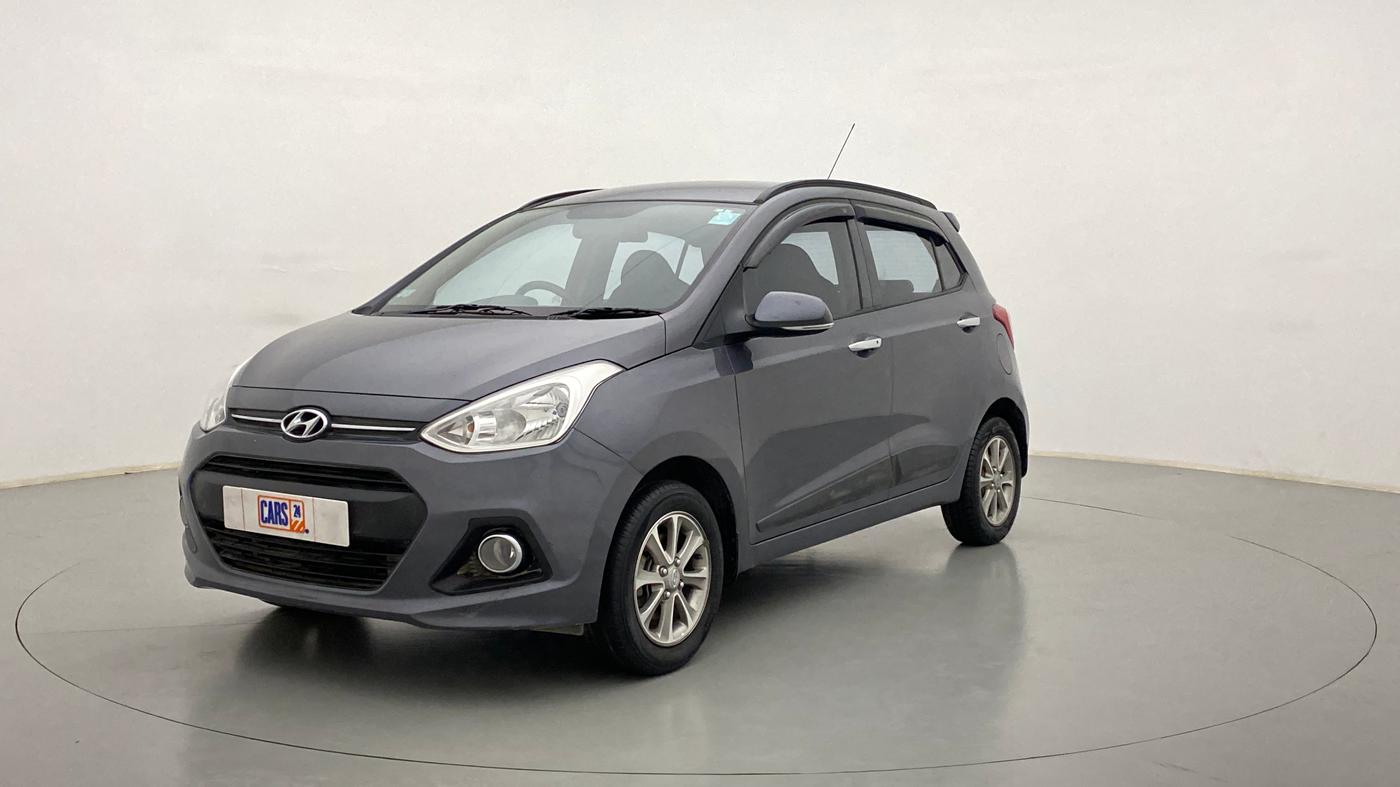 2016 Hyundai Grand i10 ASTA 1.2 (O) VTVT, Petrol, Manual, 29,918 km, Left Front Diagonal