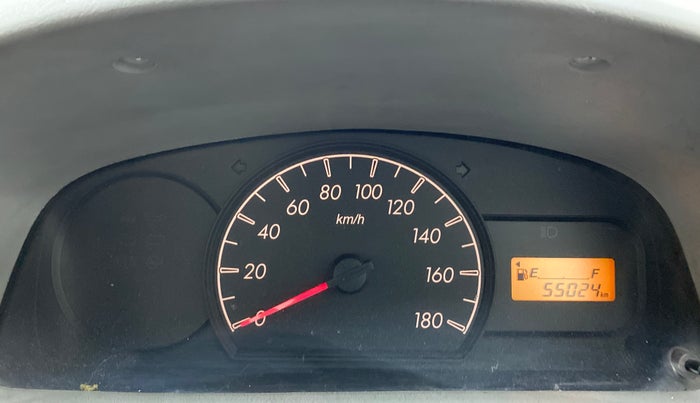 2010 Maruti Alto LXI, Petrol, Manual, 55,024 km, Odometer Image