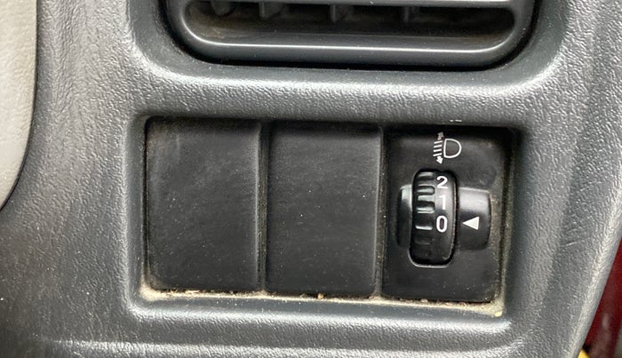 2010 Maruti Alto LXI, Petrol, Manual, 55,024 km, Dashboard - Headlight height adjustment not working