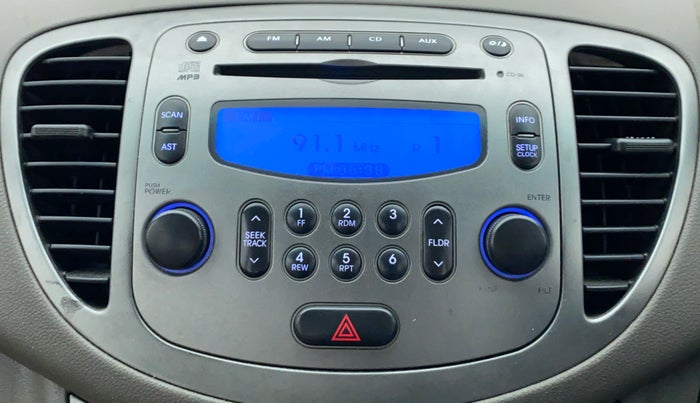 2010 Hyundai i10 SPORTZ 1.2, Petrol, Manual, 73,177 km, Infotainment System