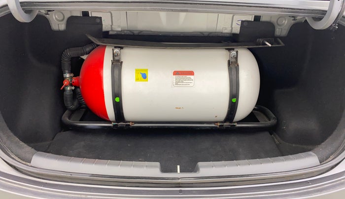 2021 Hyundai AURA S 1.2 CNG, CNG, Manual, 36,554 km, Boot Inside