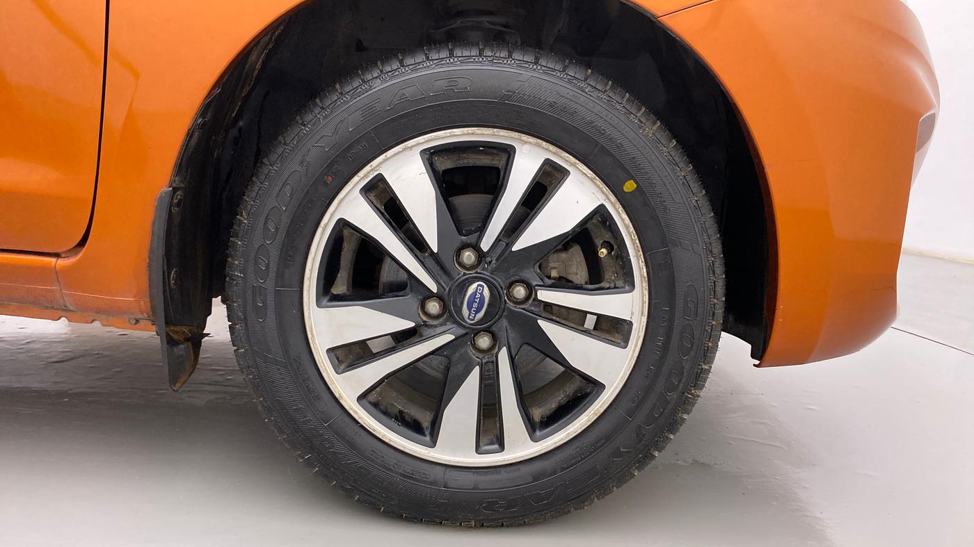 2019 Datsun Go T(O), Petrol, Manual, 64,447 km, Right Front Wheel