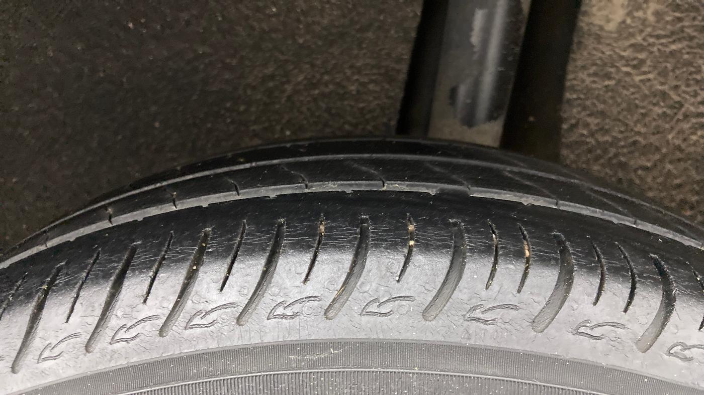 2020 Maruti Baleno SIGMA PETROL 1.2, Petrol, Manual, 74,369 km, Left Rear Tyre Tread