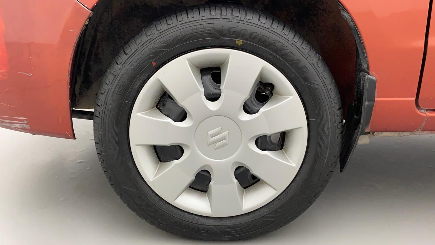 2011 Maruti Alto K10 VXI, Petrol, Manual, 46,425 km, Left Front Wheel