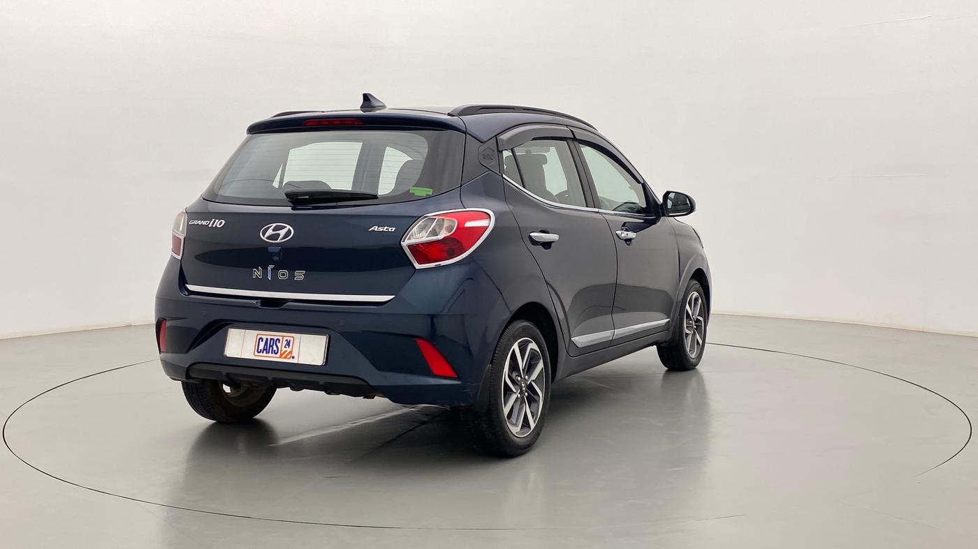 2020 Hyundai GRAND I10 NIOS Asta Petrol, Petrol, Manual, 80,301 km, Right Back Diagonal