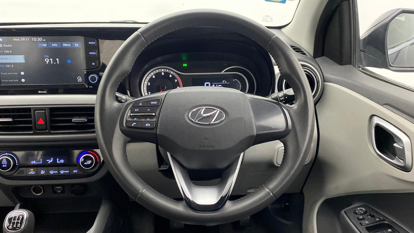 2020 Hyundai GRAND I10 NIOS Asta Petrol, Petrol, Manual, 80,301 km, Steering Wheel Close Up