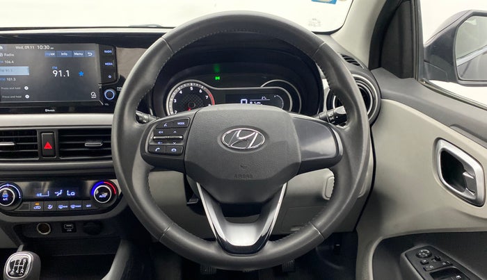 2020 Hyundai GRAND I10 NIOS Asta Petrol, Petrol, Manual, 80,301 km, Steering Wheel Close Up