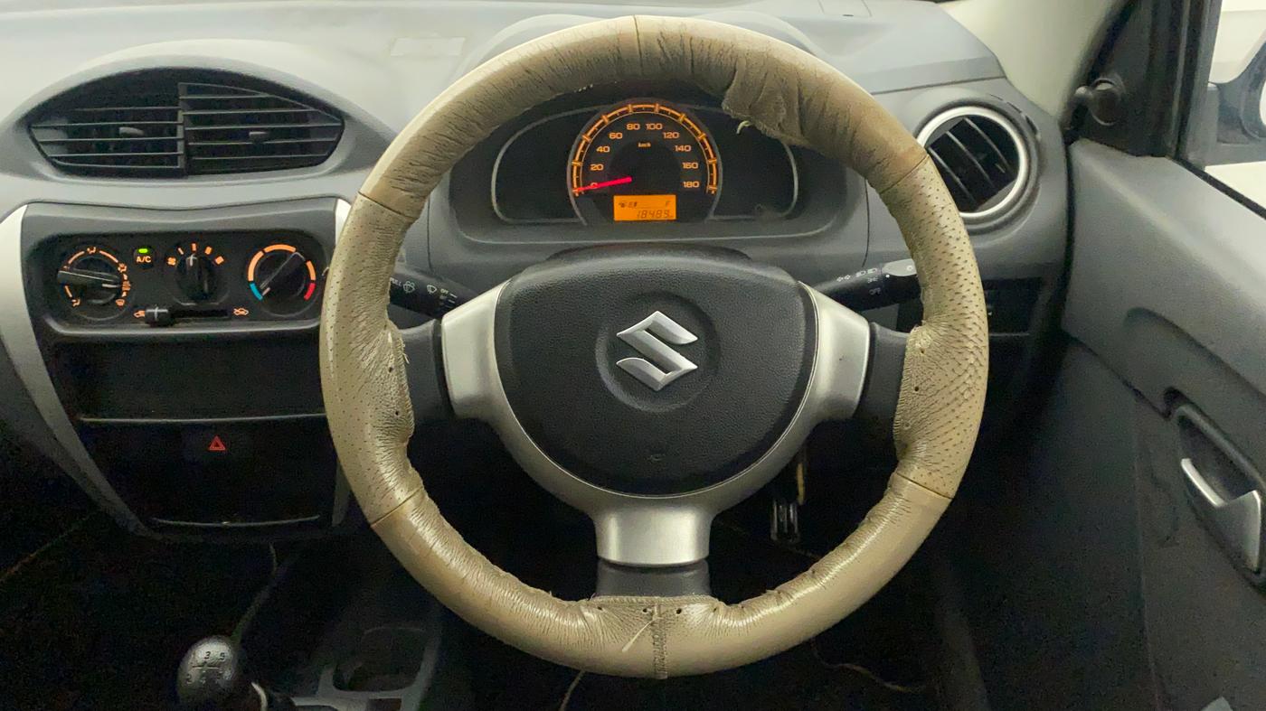 2012 Maruti Alto 800 LXI, Petrol, Manual, 18,489 km, Steering Wheel Close Up