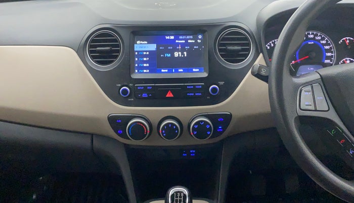2017 Hyundai Grand i10 SPORTZ (O) 1.2 KAPPA VTVT, Petrol, Manual, 53,993 km, Air Conditioner