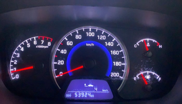 2017 Hyundai Grand i10 SPORTZ (O) 1.2 KAPPA VTVT, Petrol, Manual, 53,993 km, Odometer Image