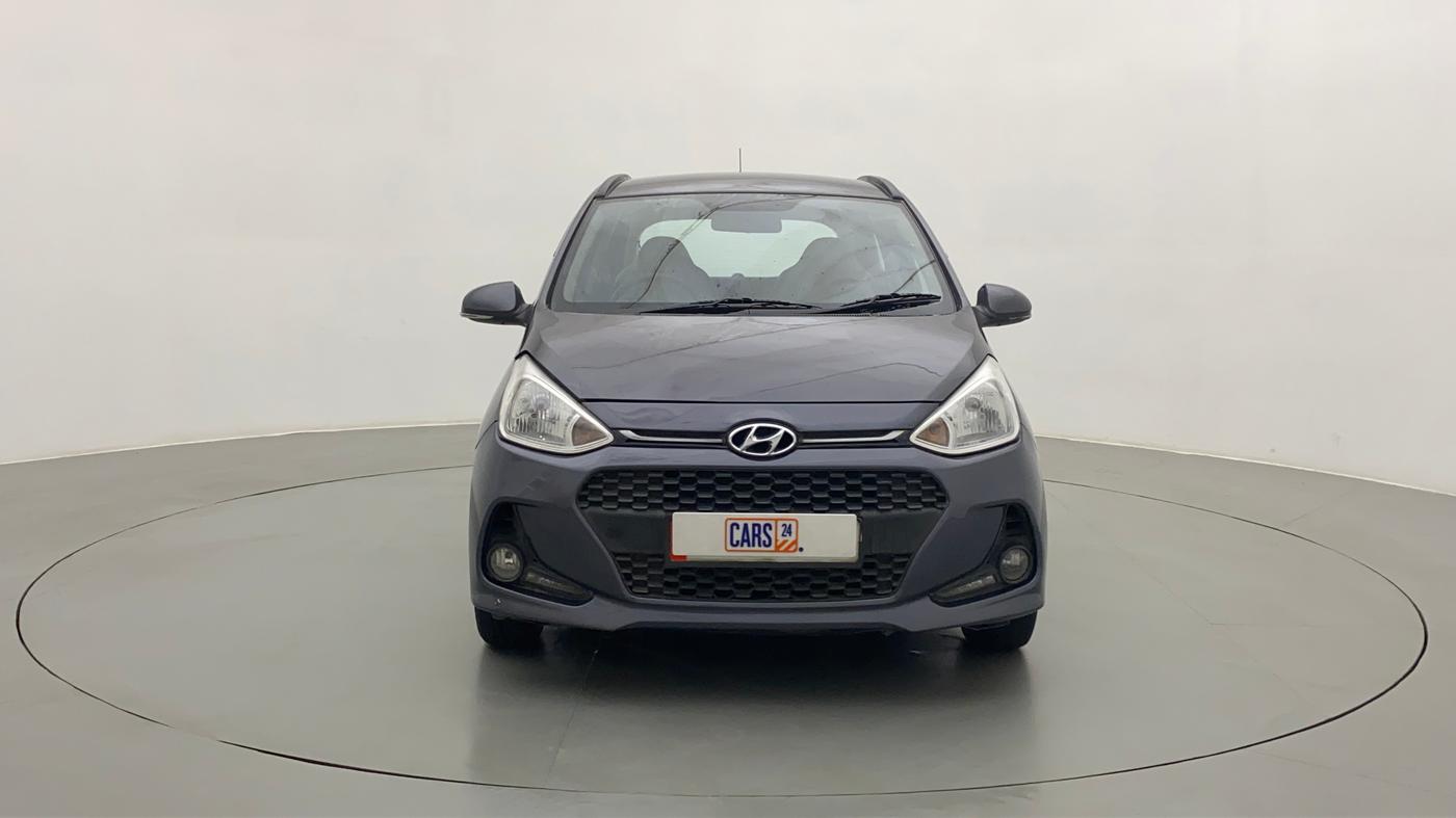 2017 Hyundai Grand i10 SPORTZ (O) 1.2 KAPPA VTVT, Petrol, Manual, 53,993 km, Front