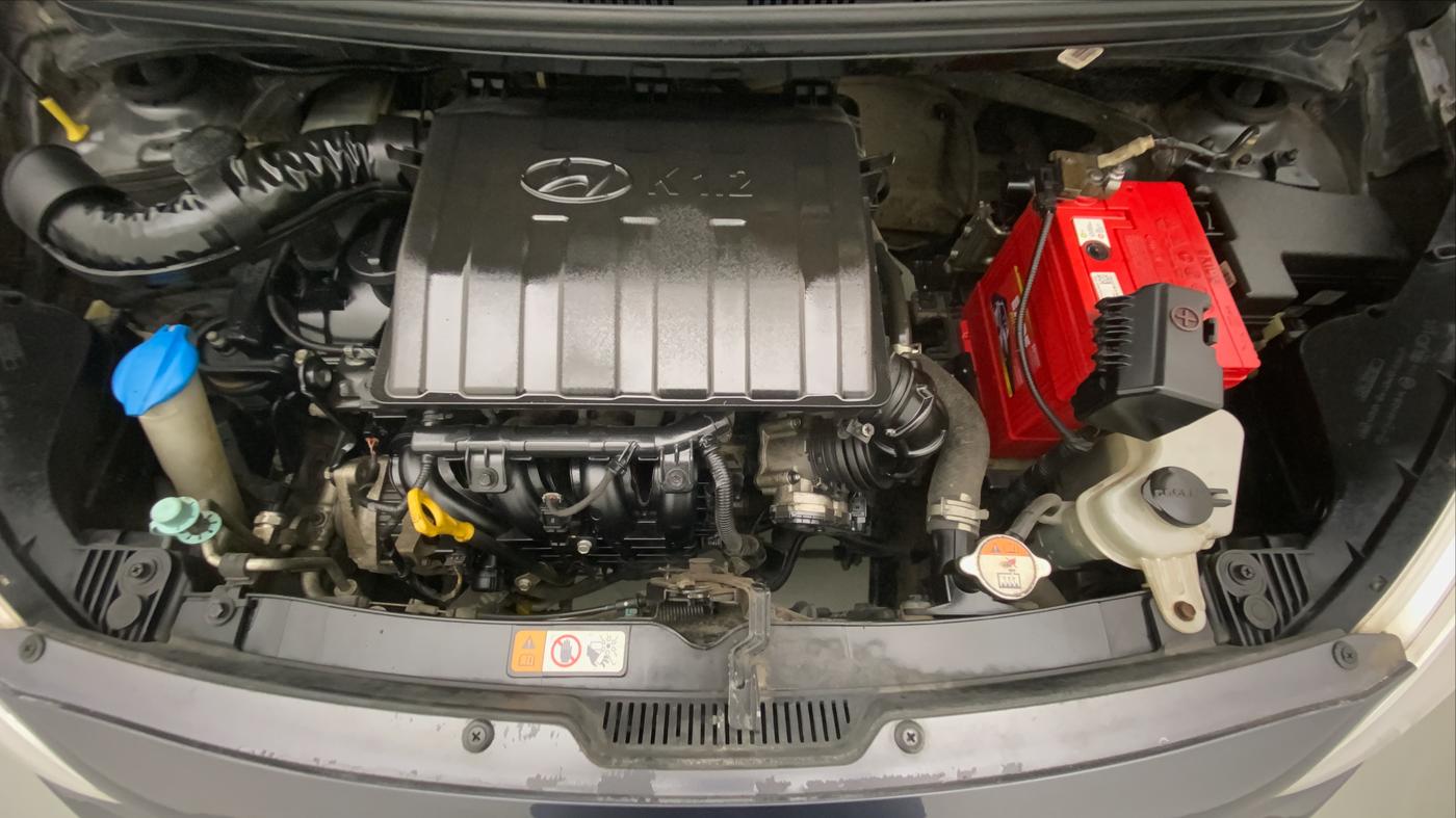 2017 Hyundai Grand i10 SPORTZ (O) 1.2 KAPPA VTVT, Petrol, Manual, 53,993 km, Open Bonet