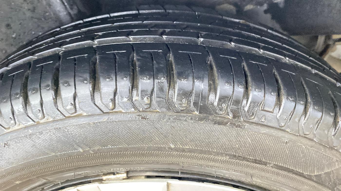 2018 Toyota YARIS G CVT, Petrol, Automatic, 46,748 km, Right Rear Tyre Tread