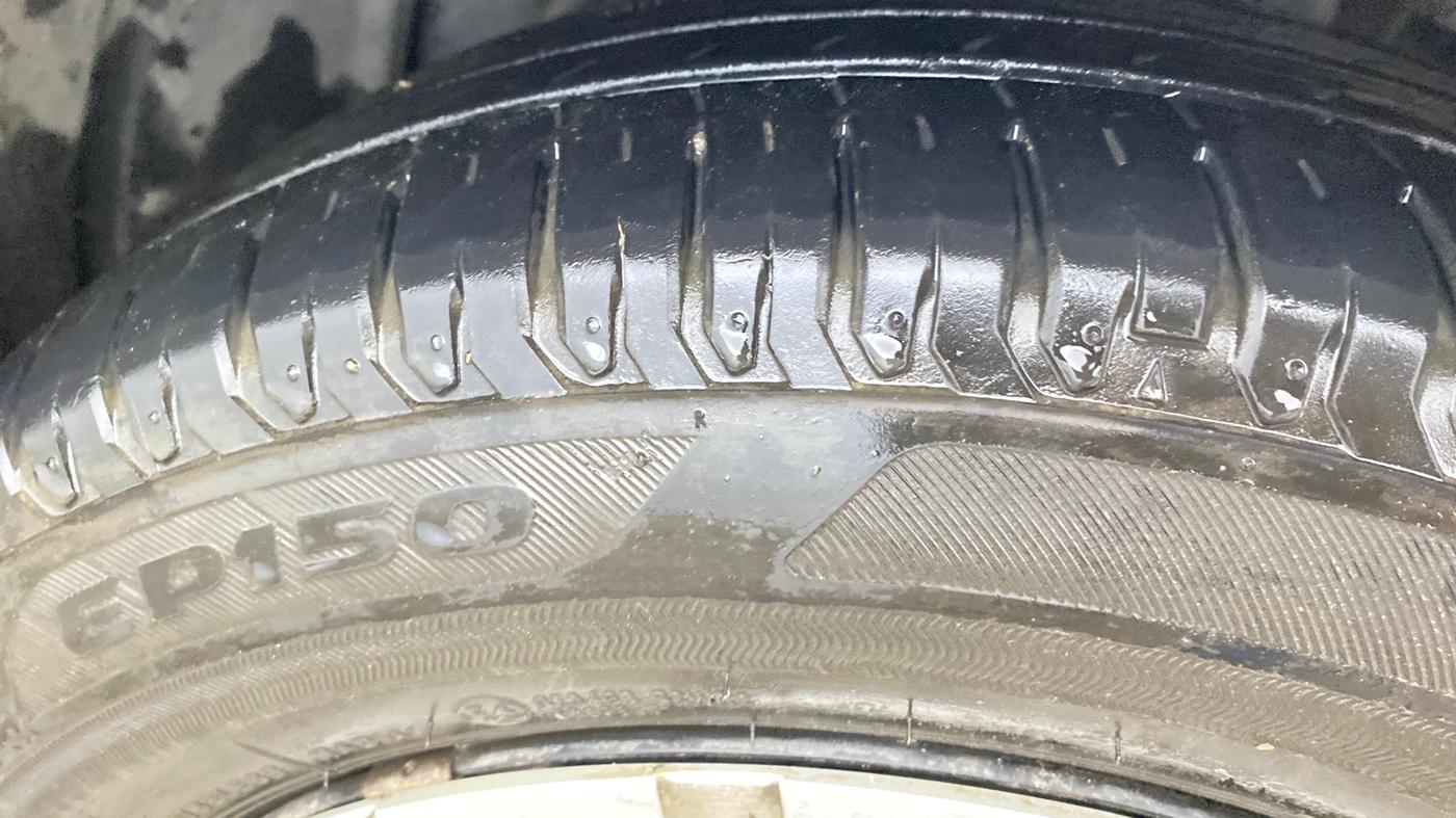 2018 Toyota YARIS G CVT, Petrol, Automatic, 46,748 km, Left Front Tyre Tread