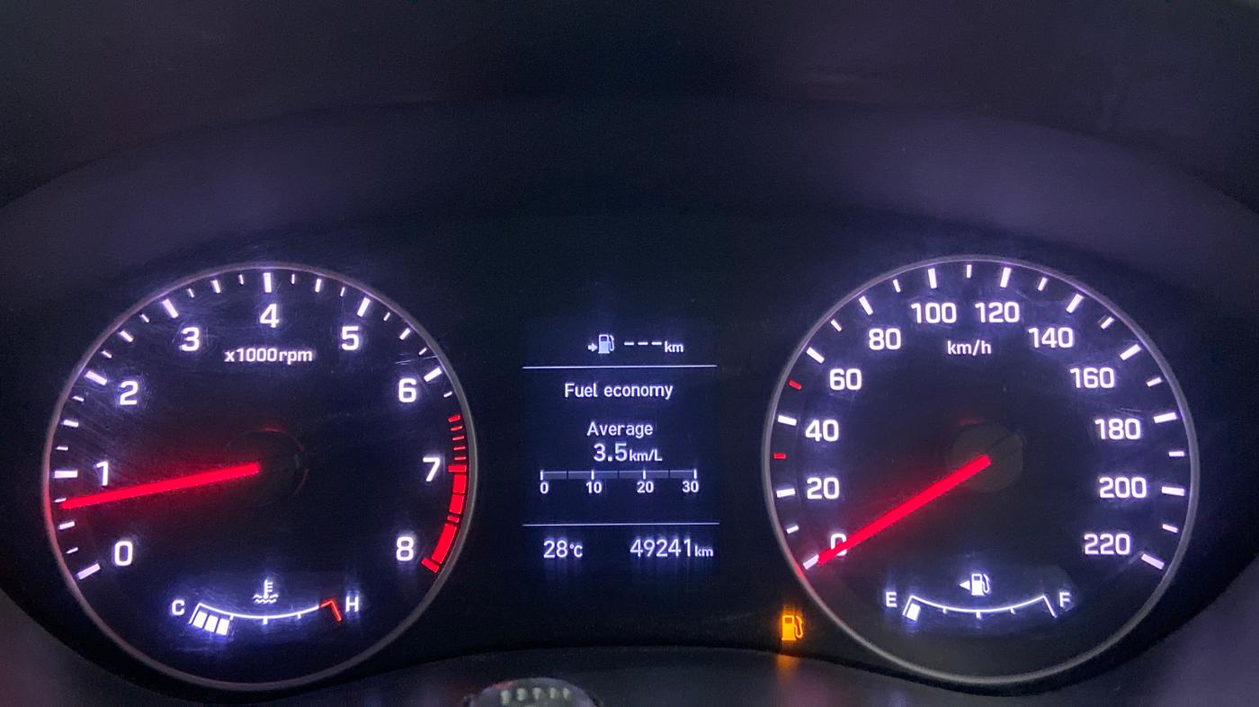 2018 Hyundai Elite i20 ASTA 1.2 (O), Petrol, Manual, 49,241 km, Odometer Image