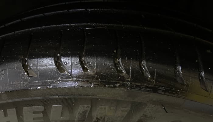 2019 Tata NEXON XZ PLUS PETROL, Petrol, Manual, 34,793 km, Left Front Tyre Tread