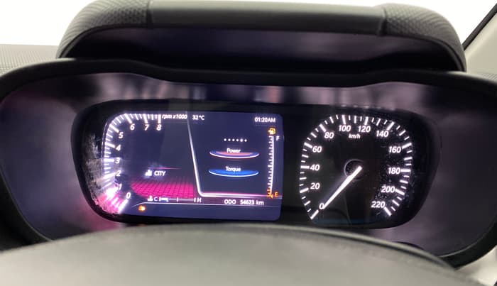 2021 Tata ALTROZ XZ PETROL, Petrol, Manual, 54,620 km, Odometer Image