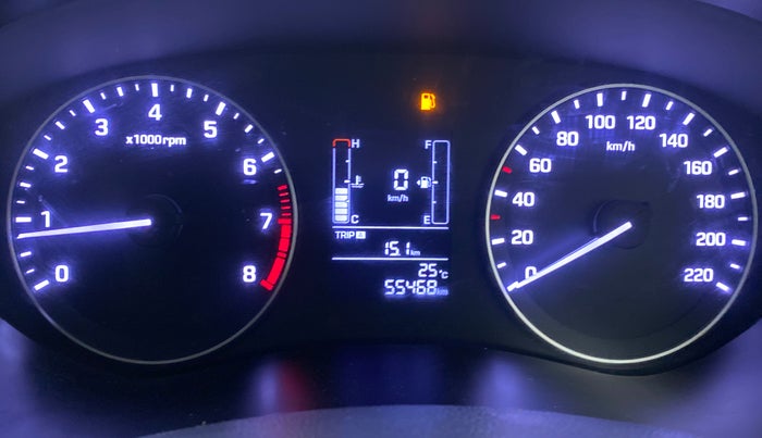 2015 Hyundai Elite i20 SPORTZ 1.2, Petrol, Manual, 55,844 km, Odometer Image