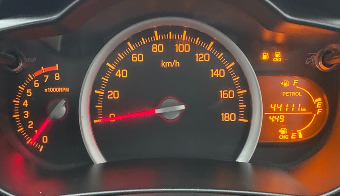 2018 Maruti Celerio VXI CNG, CNG, Manual, 44,110 km, Odometer Image