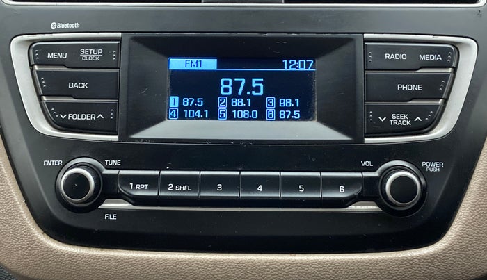 2019 Hyundai Elite i20 MAGNA PLUS 1.2, Petrol, Manual, 42,787 km, Infotainment System