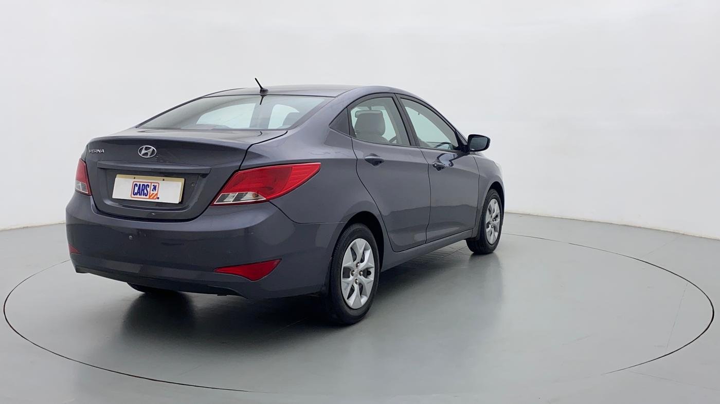 2017 Hyundai Verna FLUIDIC 1.4 VTVT, Petrol, Manual, 48,231 km, Right Back Diagonal