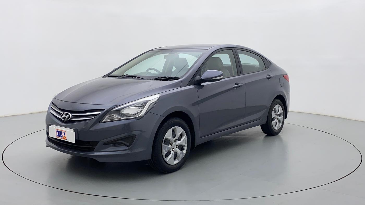 2017 Hyundai Verna FLUIDIC 1.4 VTVT, Petrol, Manual, 48,231 km, Left Front Diagonal