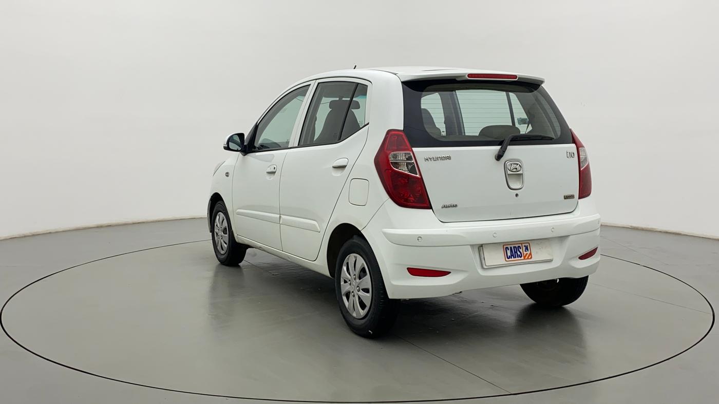 2012 Hyundai i10 SPORTZ 1.2 AT, Petrol, Automatic, 48,840 km, Left Back Diagonal