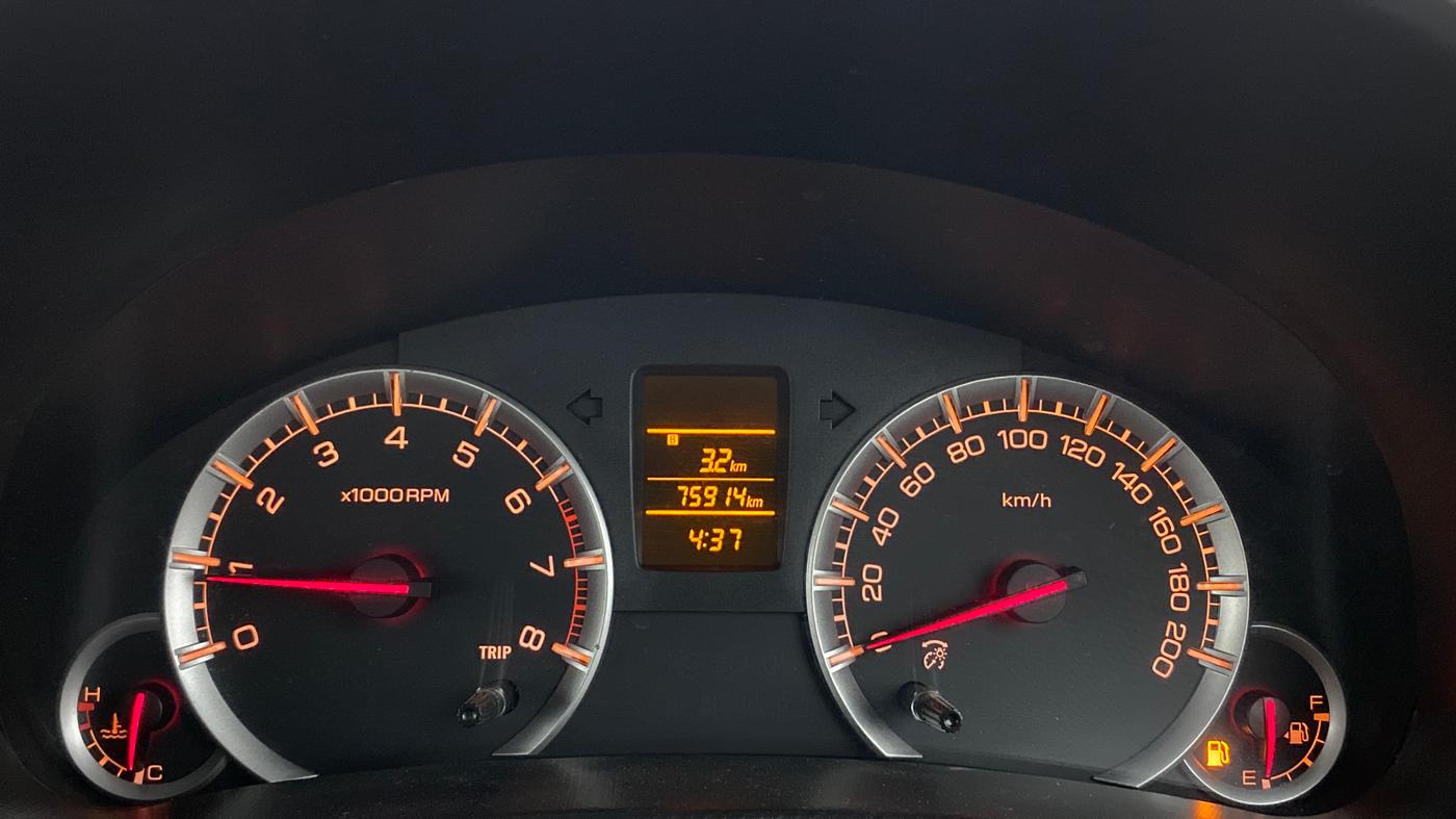 2017 Maruti Swift VXI, Petrol, Manual, 75,913 km, Odometer Image