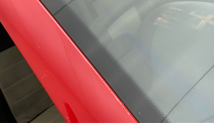 2012 Volkswagen Polo TRENDLINE 1.2L PETROL, Petrol, Manual, 60,208 km, Right A pillar - Paint is slightly faded