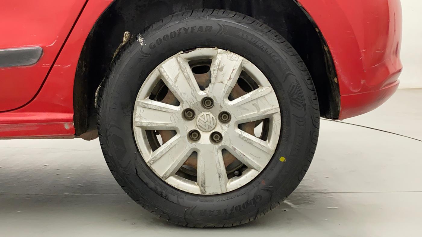 2012 Volkswagen Polo TRENDLINE 1.2L PETROL, Petrol, Manual, 60,208 km, Left Rear Wheel