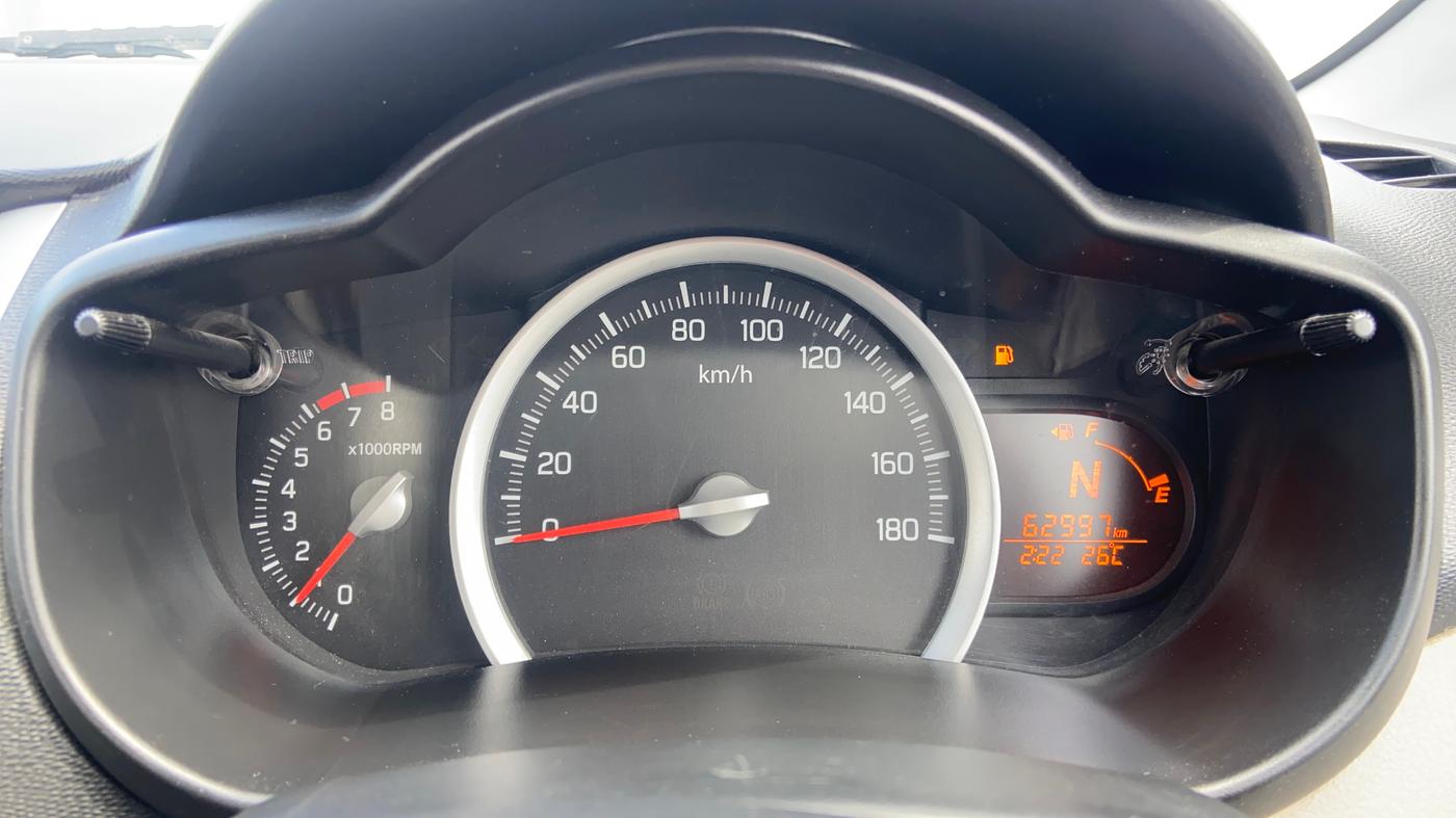 2016 Maruti Celerio ZXI AMT (O), Petrol, Automatic, 62,980 km, Odometer Image